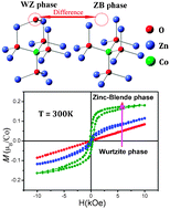 Graphical abstract: High-Tc ferromagnetism in a Co-doped ZnO system dominated by the formation of a zinc-blende type Co-rich ZnCoO phase