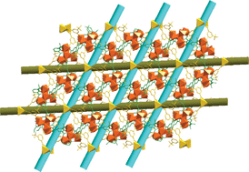 Graphical abstract: A tri-layer structure consisting of novel heptacobaltate clusters and single cobalt centers bridged by 5-tert-butyl isophthalate