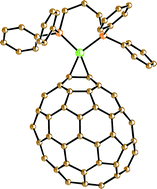 Graphical abstract: Preparation of η2-complexes of fullerenes by reduction. Crystal structure and optical properties of {Ni(dppp)·(η2-C70)}·(C6H4Cl2)0.5