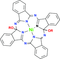 Graphical abstract: Resolution of enantiomers of a series of chiral alkoxy-modified phthalocyaninato nickel(ii) complexes by enantioselective HPLC