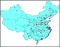 Graphical abstract: Site location optimization of regional air quality monitoring network in china: methodology and case study