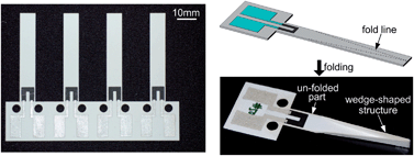Graphical abstract: Paper-based piezoresistive MEMS sensors