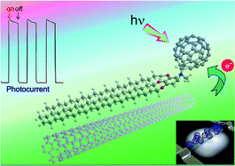 Graphical abstract: Assembly of carbon nanotubes and alkylated fullerenes: nanocarbon hybrid towards photovoltaic applications