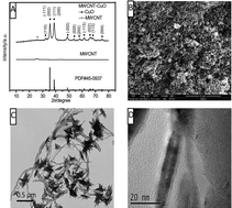 Graphical abstract: Copper oxide nanoleaves decorated multi-walled carbon nanotube as platform for glucose sensing