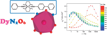 Graphical abstract: A carbon-rich ruthenium decorated dysprosium single molecule magnet