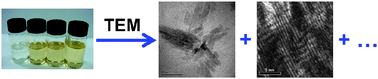 Graphical abstract: Direct visualization of solution morphology of cellulose in ionic liquids by conventional TEM at room temperature