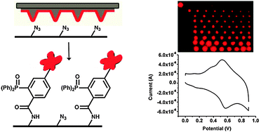 Graphical abstract: Matrix-assisted polymer pen lithography induced Staudinger Ligation