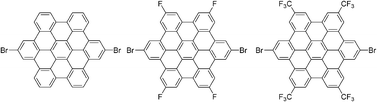 Graphical abstract: Synthesis of electron-poor hexa-peri-hexabenzocoronenes