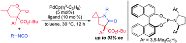 Graphical abstract: Palladium-catalyzed asymmetric synthesis of 2-pyrrolidinones with a quaternary carbon stereocenter