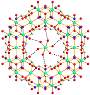 Graphical abstract: Synthesis and ferrimagnetic properties of an unprecedented polynuclear cobalt complex composed of [Co24] macrocycles