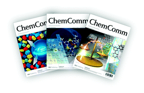Graphical abstract: ChemComm: onwards and upwards