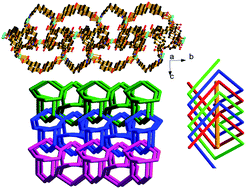 Graphical abstract: Homochiral assembly of polycatenated bilayers with mixing achiral ligands