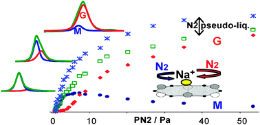 Graphical abstract: Construction of quantitative molecular isotherms from FTIR analysis of dinitrogen (N2) adsorption on a microporous NaY zeolite