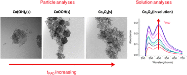 Graphical abstract: Gamma-radiolysis-assisted cobalt oxide nanoparticle formation