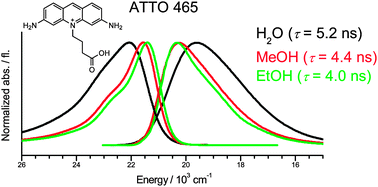 Graphical abstract: Ultrafast photoinduced dynamics of the 3,6-diaminoacridinium derivative ATTO 465 in solution