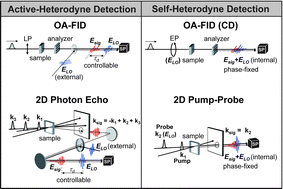 Graphical abstract: Coherent electric field characterization of molecular chirality in the time domain