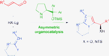 Graphical abstract: Organocatalytic synthesis of optically active heteroaromatic compounds