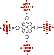 Graphical abstract: Synthesis and characterization of a new porphyrin–polyoxometalate hybrid material and investigation of its catalytic activity