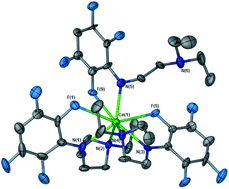 Graphical abstract: The effects of light lanthanoid elements (La, Ce, Nd) on (Ar)CF–Ln coordination and C–F activation in N,N-dialkyl-N′-2,3,5,6-tetrafluorophenylethane-1,2-diaminate complexes