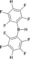 Graphical abstract: Bis(tetrafluorophenyl)borane