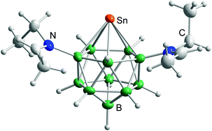Graphical abstract: B–N bond formation at stanna-closo-dodecaborate