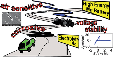 Graphical abstract: Electrolyte roadblocks to a magnesium rechargeable battery