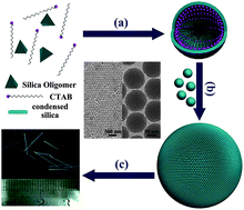 Graphical abstract: Self-assembly of monodispersed silica nano-spheres with a closed-pore mesostructure