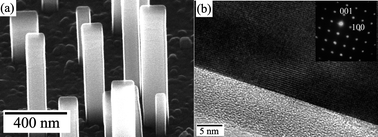 Graphical abstract: A facile method to fabricate vertically aligned (K,Na)NbO3 lead-free piezoelectric nanorods