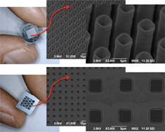 Graphical abstract: A minimally invasive microchip for transdermal injection/sampling applications
