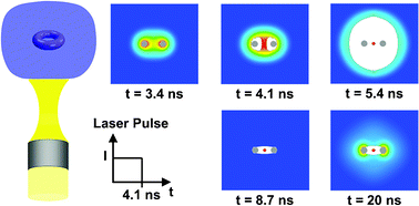 Graphical abstract: Analysis of pulsed laser plasmon-assisted photothermal heating and bubble generation at the nanoscale