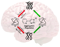 Graphical abstract: Dual-function triazole–pyridine derivatives as inhibitors of metal-induced amyloid-β aggregation