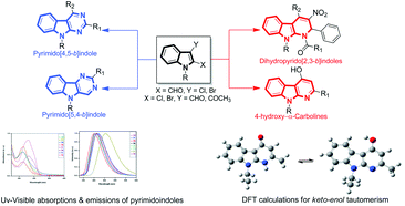 Graphical abstract: Synthesis of pyrido[2,3-b]indoles and pyrimidoindoles via Pd-catalyzed amidation and cyclization
