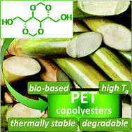 Graphical abstract: PET copolyesters made from a d-mannitol-derived bicyclic diol