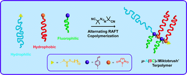 Graphical abstract: Synthesis of block polymer miktobrushes