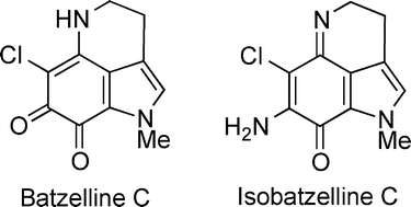 Graphical abstract: Total synthesis of batzelline C and isobatzelline C