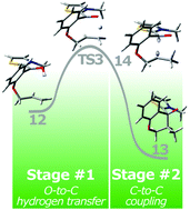 Graphical abstract: An ELF analysis of the C–C bond formation step in the N-heterocyclic carbene-catalyzed hydroacylation of unactivated C–C double bonds