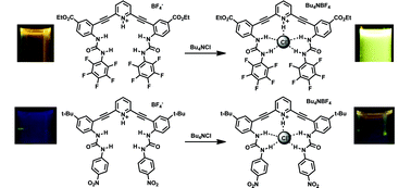Graphical abstract: Synthesis and optoelectronic properties of 2,6-bis(2-anilinoethynyl)pyridine scaffolds
