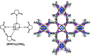 Graphical abstract: Breathing molecular crystals: halogen- and hydrogen-bonded porous molecular crystals with solvent induced adaptation of the nanosized channels