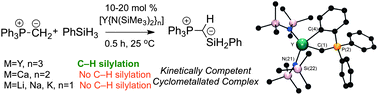 Graphical abstract: A metal–amide dependent, catalytic C–H functionalisation of triphenylphosphonium methylide