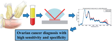 Graphical abstract: Fourier-transform infrared spectroscopy coupled with a classification machine for the analysis of blood plasma or serum: a novel diagnostic approach for ovarian cancer