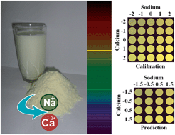 Graphical abstract: Determination of sodium and calcium in powder milk using digital image-based flame emission spectrometry