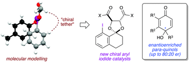 Graphical abstract: Chiral aryl iodide catalysts for the enantioselective synthesis of para-quinols