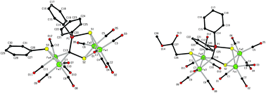 Graphical abstract: Syntheses and crystal structures of neutral tetrairon complexes with the unique SCPPh2S ligand