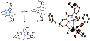 Graphical abstract: Dibenzyl and diallyl 2,6-bisiminopyridinezinc(ii) complexes: selective alkyl migration to the pyridine ring leads to remarkably stable dihydropyridinates