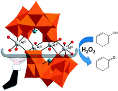 Graphical abstract: A Lewis acid catalytic core sandwiched by inorganic polyoxoanion caps: selective H2O2-based oxidations with [AlIII4(H2O)10(β-XW9O33H)2]6− (X = AsIII, SbIII)