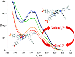 Graphical abstract: Copper(i) dye-sensitized solar cells with [Co(bpy)3]2+/3+ electrolyte