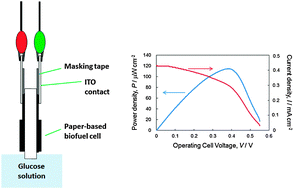 Graphical abstract: Flexible and high-performance paper-based biofuel cells using printed porous carbon electrodes