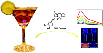 Graphical abstract: Development of a fluorescent sensor for illicit date rape drug GHB