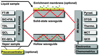 Graphical abstract: Waveguide-enhanced mid-infrared chem/bio sensors