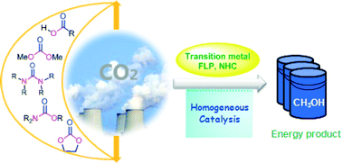 Graphical abstract: Homogeneous hydrogenation of carbon dioxide to methanol